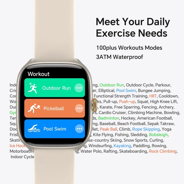 Alt view image 6 of 7 - Smart Watch for Women(Answer/Call), AMOLED Fitness Watch for Women | Smart Watches for Android iPhone Compatible, with 24/7 Heart Rate/Sleep Monitor, 3 ATM Waterproof, 110+ Sport Modes, AI Voice