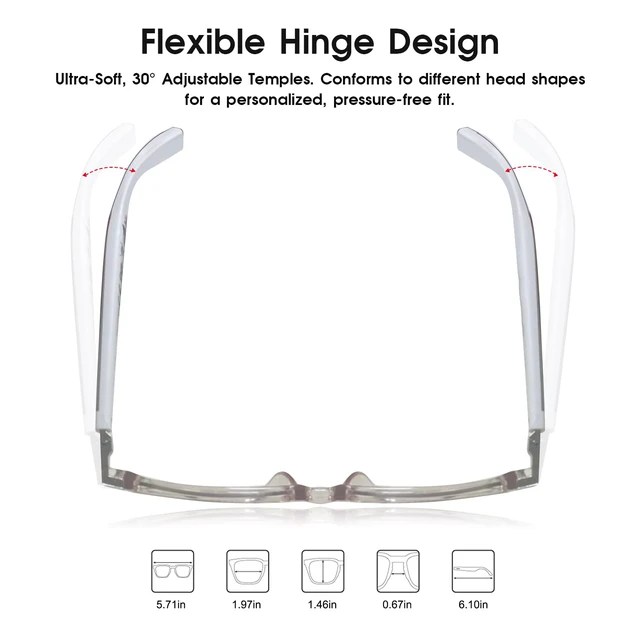 Alt view image 4 of 7 - AI Smart Glasses for Women with Stylish Rose-Gold Thin Temples | Real-Time Translation - 164 Languages, Color-Changing Lenses, Lightweight, Free App, Bluetooth Glasses for Travel Working