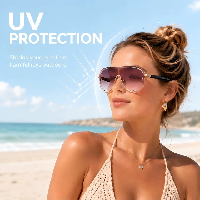 Alt view image 5 of 7 - Bluetooth 5.4 Smart Glasses for Women and Men, Open-Ear Audio | Sunglasses with Mic and Speakers, 7H Playtime, Touch Control, Voice Assistant, UV Protection, IPX4, Travel, Work, Music
