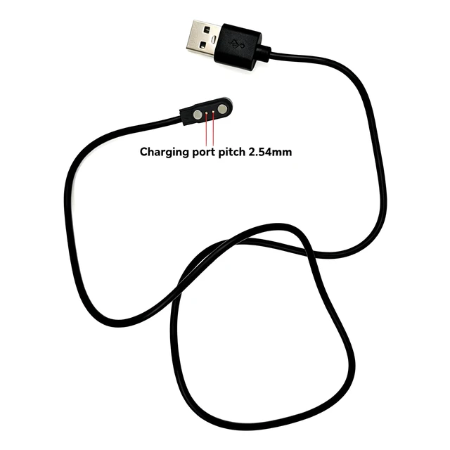 Alt view image 2 of 7 - Smart Glasses Charger Strong Magnetic Adsorption,2.54mm Pin | Replacement charger for Zigtik smart glasses. Durable, portable, magnetic hold. Fits 2.54mm pin spacing only.