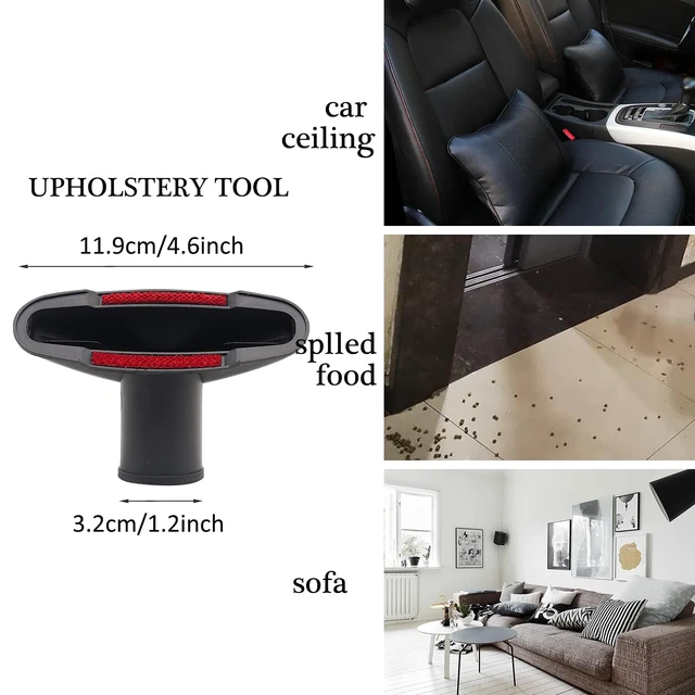 Alt view image 3 of 7 - 8 Pcs Universal Vacuum Attachments Brushes for Shop Vac Accessories | 1 1/4" Shop Vacuum Cleaner Attachments & Brushes Kit,1 1/4"&1 3/8 "Adapter Hose for Shop Vac, for Home Car Cleaning