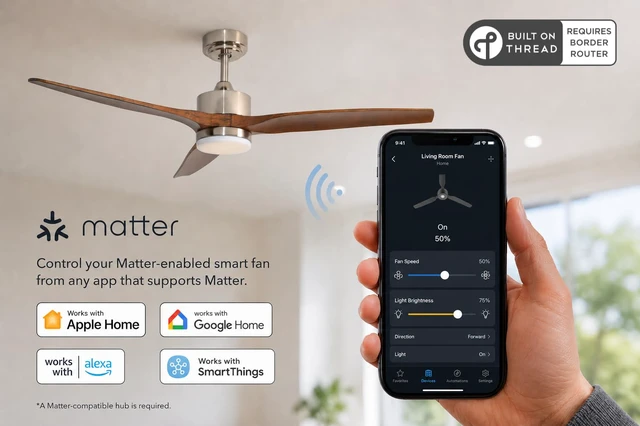 Alt view image 3 of 7 - Matter Smart Fan Control Unit FAN EL015 & EL029 ONLY
