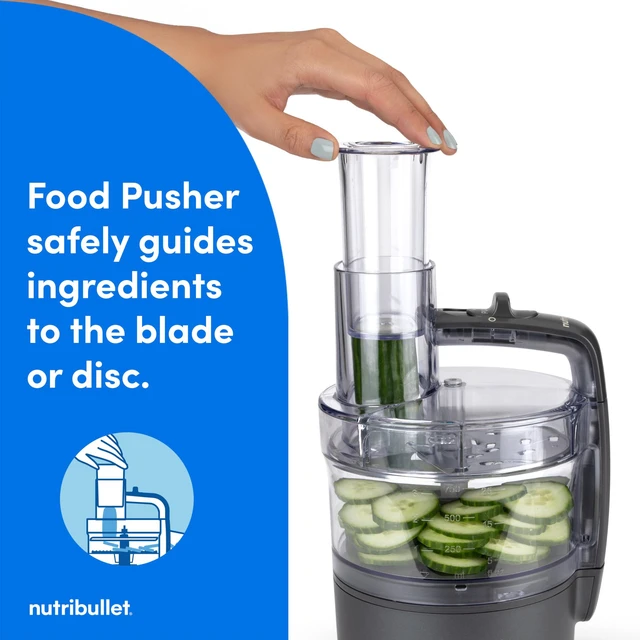 Alt view image 6 of 7 - Limitless Food Processor Gunmetal Gray