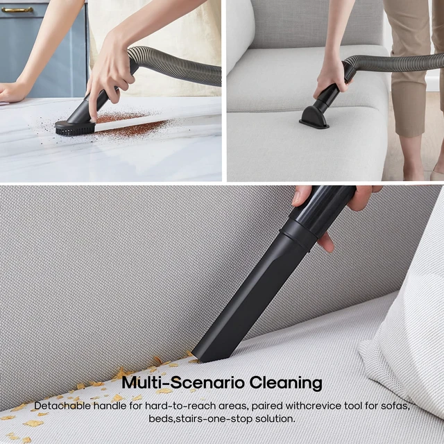 Alt view image 7 of 7 - Lightweight Powerful Upright Vacuum Cleaner for Carpet and Hard Floor, PowerSpeed, New Model,Blue,black/New Model