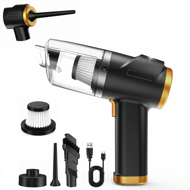 Main image of Handheld Vacuum, Small Car Vacuum, Cordless & Lightweight | Ultra-Light 0.42kg,HEPA Filter & LED,10KPa Car Vacuum & Air Duster,USB-C Rechargeable