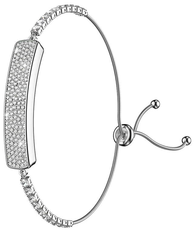 Main image of Fitness Tracker Dressy Diamond Smart Bracelet for Women Ladies Health Wristband Heart Rate Monitor Sleep Tracker Step Counter Pedometer Waterproof Fashion Activity Tracker