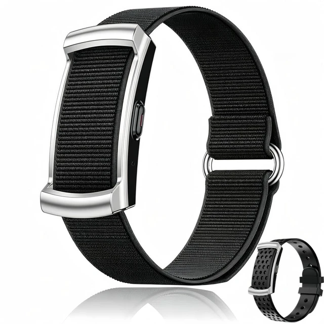 Main image of Smart Bracelet for Women Men, Screenless Activity Fitness Trackers, 24H Sleep Tracker, Group Share Smart Band with Free APP, 2 Strap.,