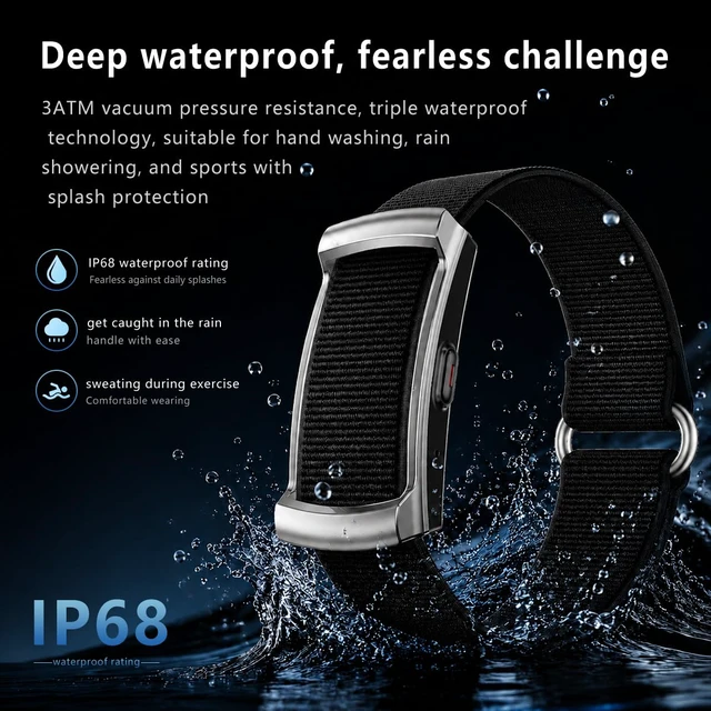 Alt view image 4 of 7 - Smart Bracelet for Women Men, Screenless Activity Fitness Trackers, 24H Sleep Tracker, Group Share Smart Band with Free APP, 2 Strap.,