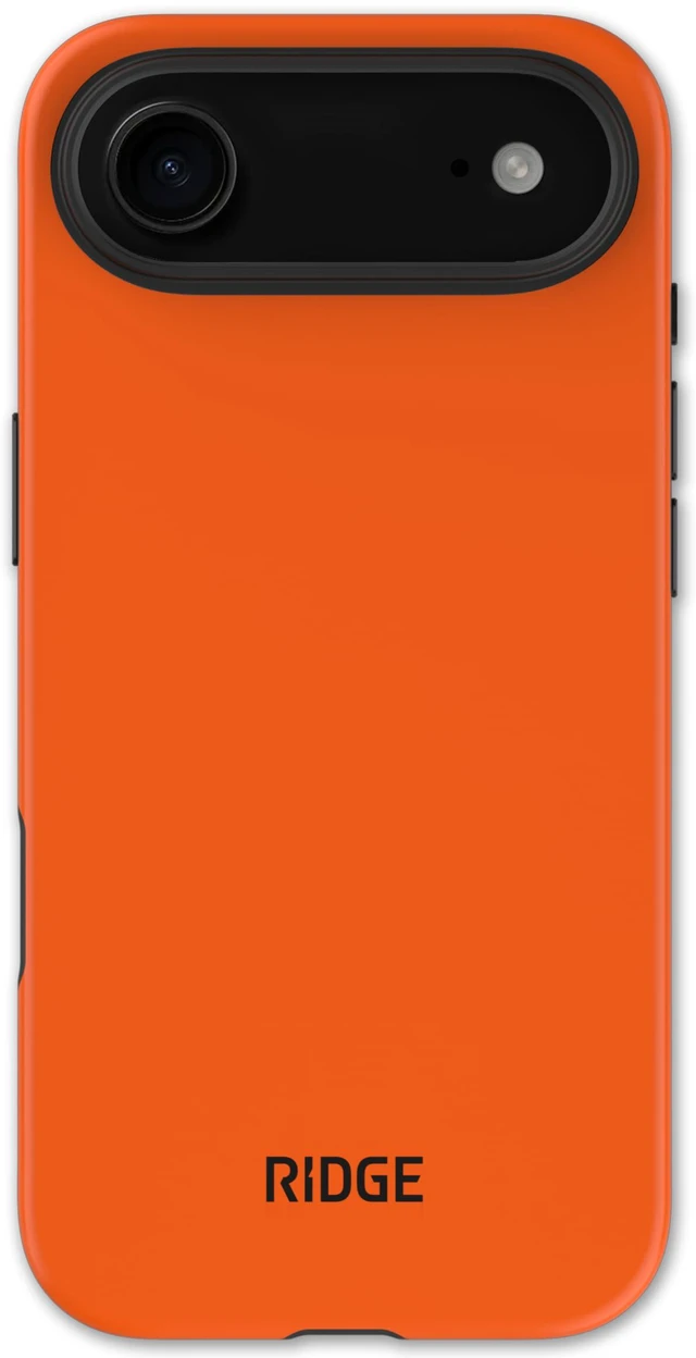Main image of Case Compatible with iPhone 17 AIR - Compatible with MAGSAFE & Wireless Charging, Aluminum Control Buttons, Dual-Layer Construction, TPU Bumper with Drop Protection (Basecamp Orange)