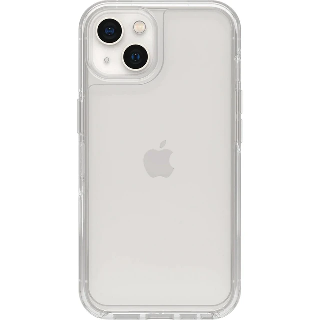 Alt view image 3 of 7 - iPhone 13 (Only) - Symmetry Clear Series Case - Clear - Ultra-Sleek - Wireless Charging Compatible - Raised Edges Protect Camera & Screen - Non-Retail Packaging