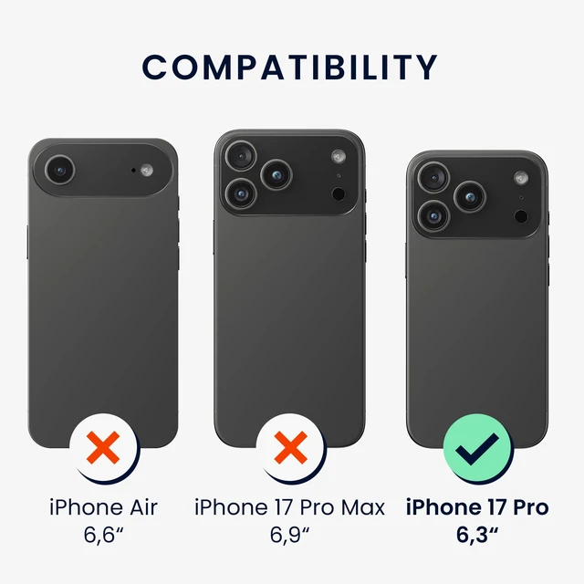 Alt view image 2 of 7 - Case Compatible with Apple iPhone 17 Pro Case - Slim TPU Silicone Phone Cover - Soft Touch Finish - Chocolate