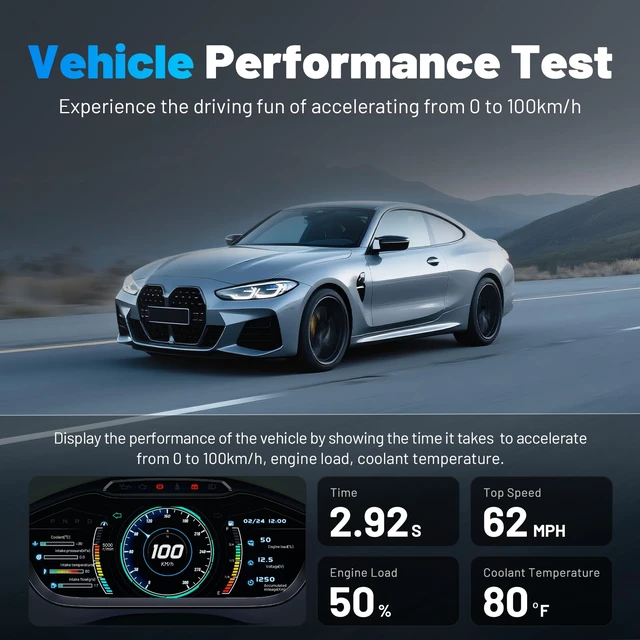 Alt view image 6 of 7 - AD20 Pro OBD2 Scanner - Full System Car Diagnostic Scan Tool | No Subscription, AI Analysis, Wireless OBD Car Code Reader, Oil Reset, Performance Test, Voltage Test