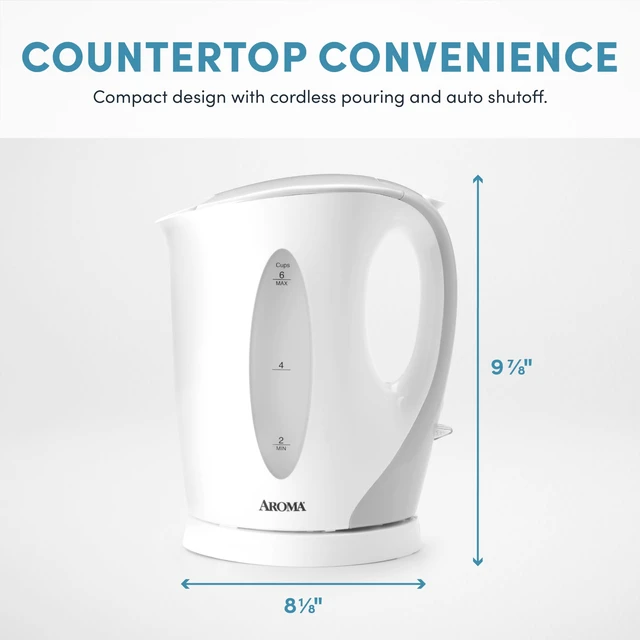 Alt view image 4 of 6 - ® 1.5L / 6-Cup Electric Tea Kettle