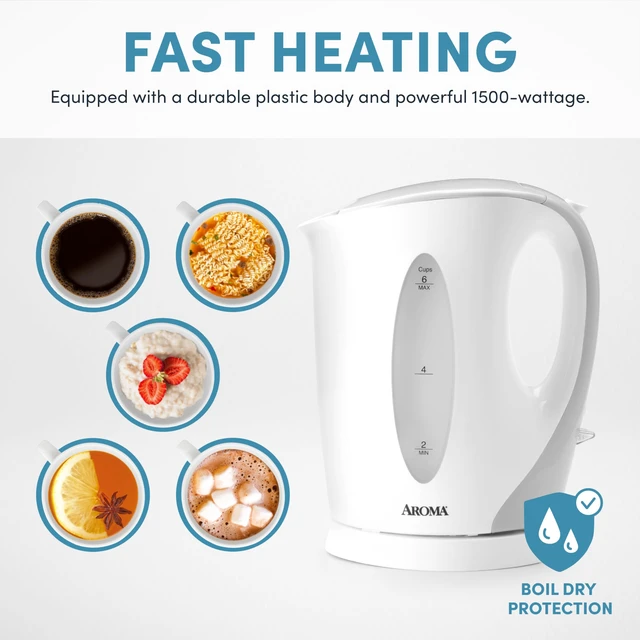 Alt view image 2 of 6 - ® 1.5L / 6-Cup Electric Tea Kettle