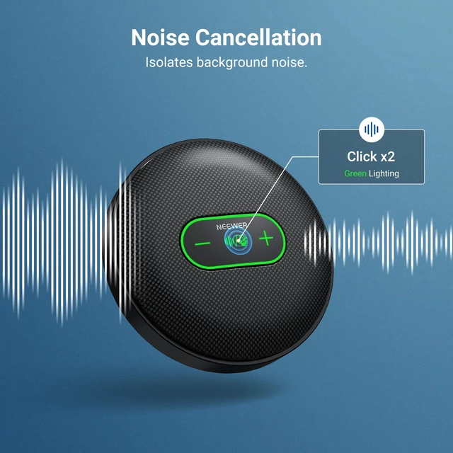 Alt view image 6 of 7 - UM04 USB Microphone, AI Cancelling Desktop Omnidirectional Condenser Mic with 48KHz/24Bit Mute for Online Meeting Recording Skype Teaching Windows Computer Laptop PC Mac Phone (Not Speaker)
