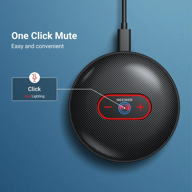 Alt view image 5 of 7 - UM04 USB Microphone, AI Cancelling Desktop Omnidirectional Condenser Mic with 48KHz/24Bit Mute for Online Meeting Recording Skype Teaching Windows Computer Laptop PC Mac Phone (Not Speaker)