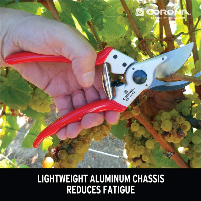 Alt view image 5 of 7 - Tools BP 4250 MAXFORGED Aluminum Bypass Pruner, 1-Inch Cut Capacity, Professional Hand Pruning Shears with Replaceable Steel Blade & Ergonomic Angled Head