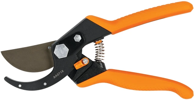 Main image of Pro SoftGrip Bypass Pruning Shears, 1" Cut Capacity Garden Clippers | PowerArc Steel Blades for Easier Cuts, Sharpenable Carbon Steel Blades with Non-Stick Coating, Shock-Reducing Bumpers