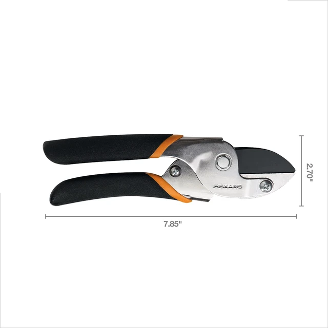 Alt view image 4 of 7 - Power-Lever Anvil Pruning Shears, 5/8" Cut Capacity Garden Clippers | Best for Dry, Dead Stems and Small Branches, Power-Lever Technology Provides More Cutting Power, All-Steel Construction
