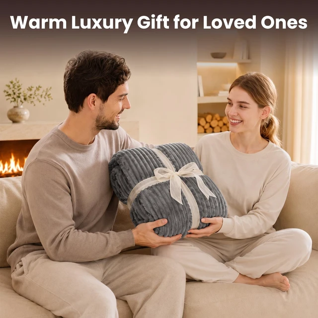 Alt view image 4 of 7 - Heated Blanket Electric Heating Throw 50"x60" Soft Flannel Sherpa | ETL Certified 2/4/6/8H Auto-Off 10 Heat Levels Overheat Protection Machine Washable,For Cold AC Office Room Cold Sleeper Gift