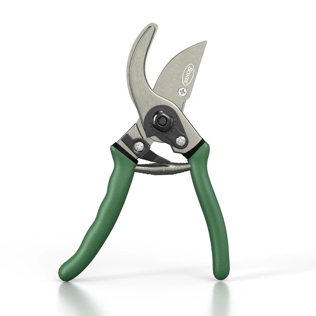 Alt view image 4 of 6 - 2-Piece Pruning Tool Set Includes 8 in. Bypass Pruning Shears for Live Plants and Soft Stems, and 7.5 in. Folding Saw for Cutting Thick Branches