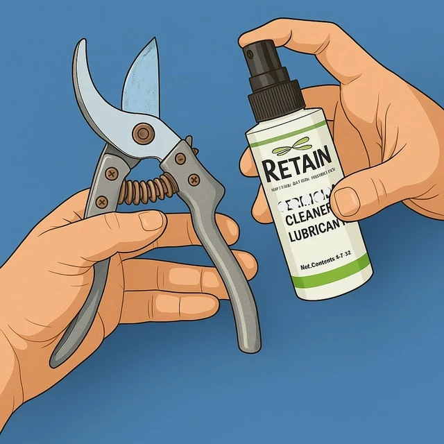 Alt view image 2 of 5 - Organic Pruning Tool Cleaner, Lube, No Rust 4 oz Spray