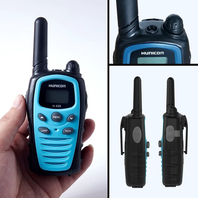 Alt view image 7 of 7 - Walkie Talkies Rechargeable for Adults - FRS Two Way Radios Toys Gifts with Flashlight VOX LCD Display Chargeable Li-ion Battery