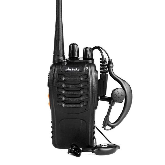 Alt view image 2 of 7 - Walkie Talkies Rechargeable Long Range Two Way Radios 16-Channel with Earpiece Battery n Charger (3 Pack)