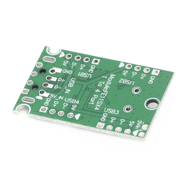 Alt view image 5 of 7 - USB 2.0 Expansion Module HUB Concentrator 1 Divides 4 1 Drag 4 Interfaces Transfer Development Board 4 in 1 Connector