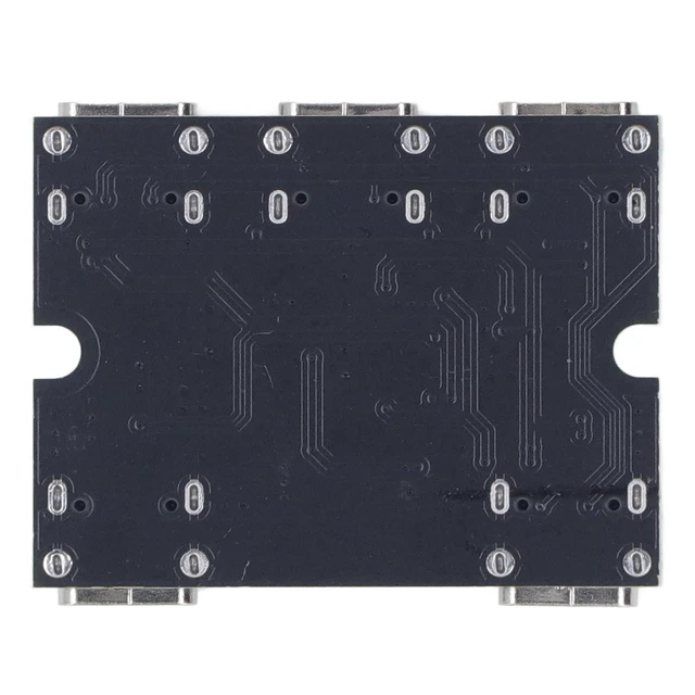 Alt view image 3 of 7 - USB 2.0 Hub Expansion Module, 5V 1 in 3 Out Type C Interface USB Hub, Plug and Play USB2.0 Concentrator with GL850G Chip for Laptops and Modern Computers