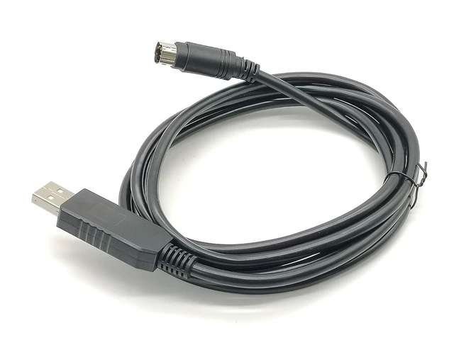 Alt view image 3 of 5 - USB to Mini DIN 6-Pin MD6 Cable for Holley Concentrator RS232 Communication, 1.8m