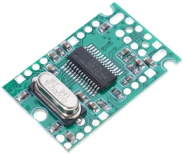 Alt view image 4 of 7 - USB 2.0 Expansion Module Hubs Concentrator 1 Divides 4 Drag Interfaces Transfer Development Board in Connector Portable USB Connector