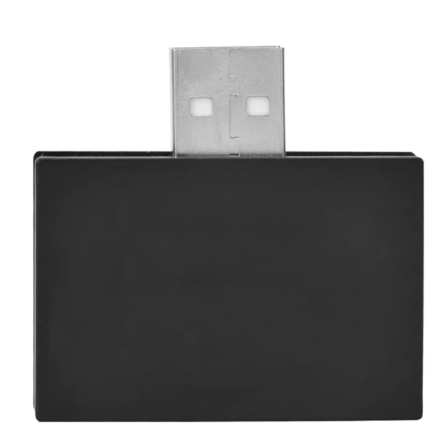 Alt view image 6 of 7 - Hub Usb2. 0 Male to 2 Port USB Splitter Adapter Converter Concentrator White (Black)