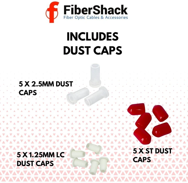 Alt view image 5 of 5 - - Bulkhead Fiber Optic Adapter Kit - 4 Piece Fiber Adapter Kit for SCUPC, SCAPC & LC to SC Cable Conversion - Fiber Optic Connector Kit for Fiber Conversion