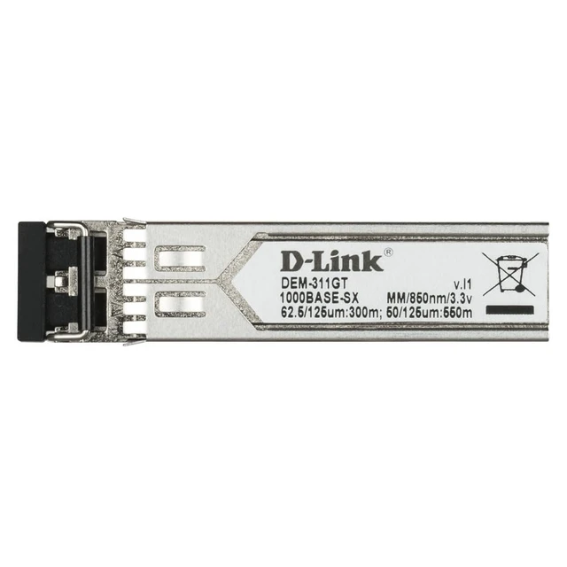 Alt view image 2 of 4 - Gigabit Ethernet Optical Transceiver Multimode 1000BASE-SX SFP Module (DEM-311GT)