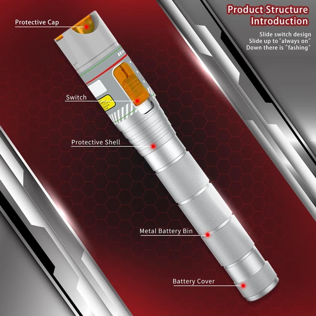 Alt view image 7 of 7 - Fiber Optic Visual Fault Locator Kit, VFL Pen for Fiber Cable Test, Red Light Finder for Single Mode and Multimode Cable, Compatible with SC ST FC LC Connectors, Network Maintenance Test Tool