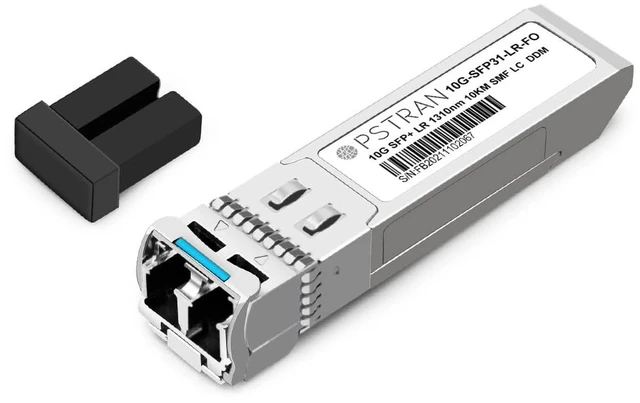 Main image of 10GBASE-LR SFP+ Optical Transceiver Module Compatible with Fortinet FN-TRAN-SFP+LR FS-TRAN-SFP+LR FG-TRAN-SFP+LR 1310nm 10km DDM Duplex LC SMF