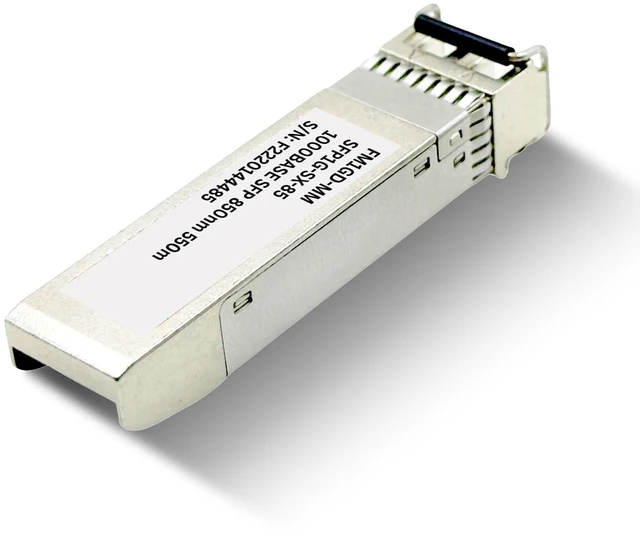 Main image of 1G SFP Optical Transceiver, 850nm Multimode Fiber, 550m Max, LC Duplex | Gigabit Fiber Module, 1000BASE, 850nm Multimode, 550m Reach, LC Duplex, Hot-Swap, MSA Compliant, Network Ready, AV, FM1GD-MM
