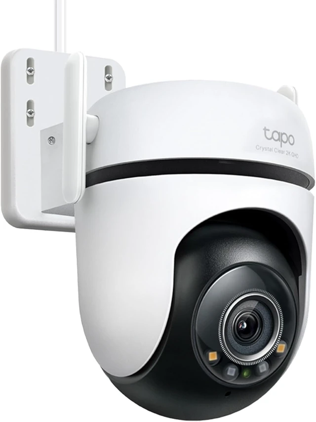 Alt view image 2 of 7 - 2K QHD Outdoor Pan/Tilt Wi-Fi Security Camera, 360° View, Motion Tracking, Color Night Vision, Free Person/Vehicle/Motion Detection, Cloud & SD Card Storage, 24/7 Recording, Tapo C520WS