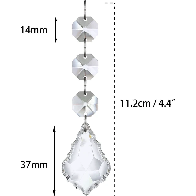 Alt view image 2 of 7 - 30pk Angel Christmas Tree Decorations Ornaments, Hanging Acrylic Crystal Angel Ornaments for Christmas Tree Indoor Christian Religious Home Decor, Birthday Wedding Party Decoration Supplies Bulk
