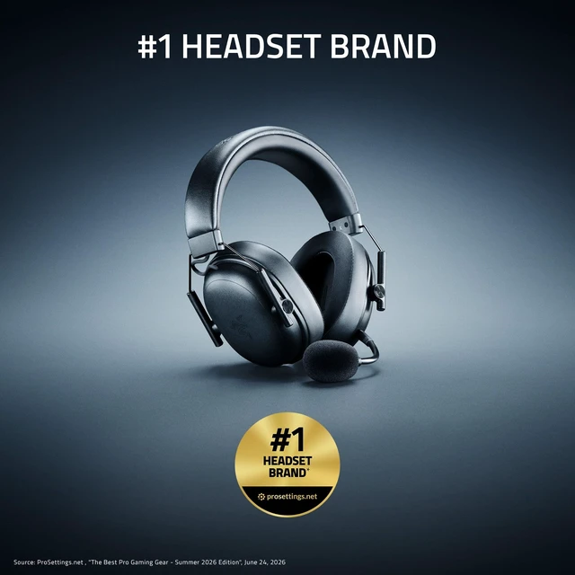 Alt view image 2 of 7 - BlackShark V3 X HyperSpeed Wireless PC Gaming Headset, Black | 50mm Drivers, Cardioid Mic, 2.4 GHz, Bluetooth, USB, Works with Mac, PS5, Nintendo Switch, Smartphone, 70 Hr Battery
