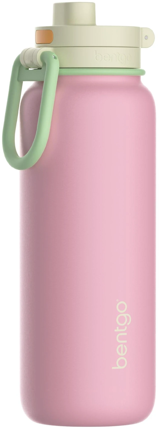 Main image of Flip 2-in-1 Straw & Chug Leak-Proof Insulated Water Bottle, 24 fl oz | Premium 18/8 Stainless Steel,Triple-Layer Vacuum Insulation, 24-Hour Cold, BPA & PFAS-Free (Sherbet)
