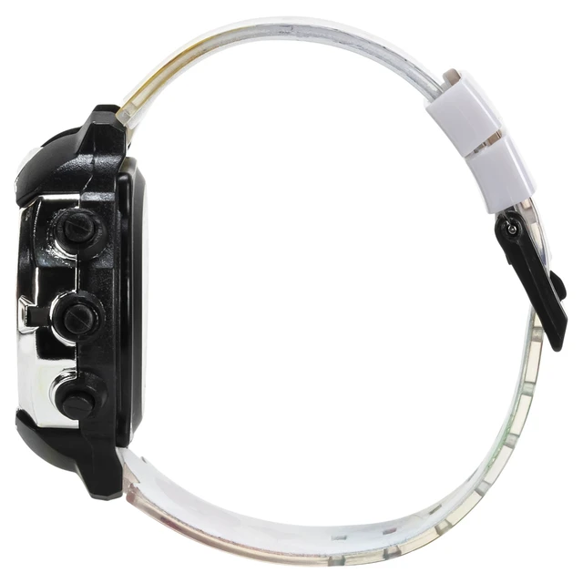 Alt view image 4 of 7 - Kids Pokemon Pokeball Digital LCD Quartz Wrist Watch with Multicolor Strap, Cool Inexpensive Gift & Party Favor for Boys, Girls, Adults All Ages (Model: POK4245AZ)