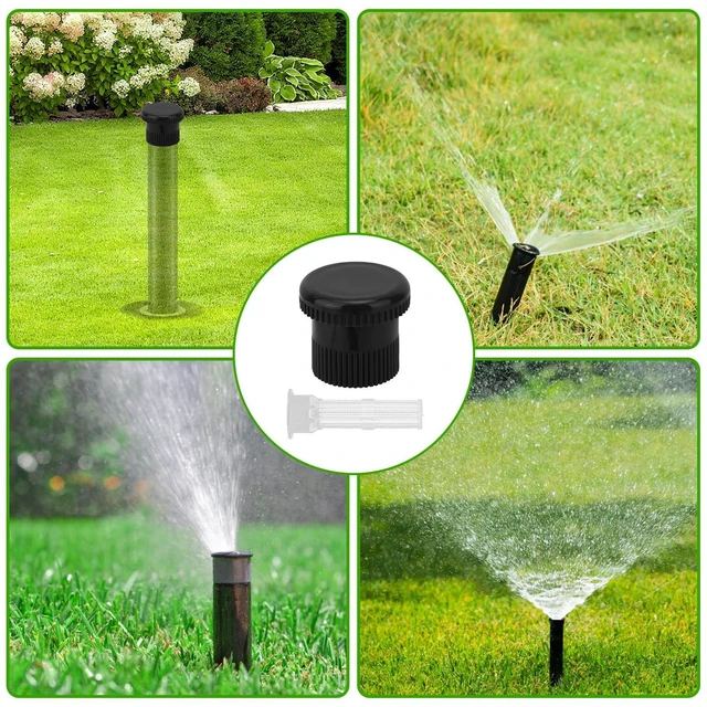 Alt view image 5 of 5 - Spray Shut Off Nozzle for Hunter Pro Spray PS Ultra Heads 916400sp | Plastic Shut Off Nozzle, Built-In Filters Included, Prevents Runoff and Over-Irrigation, Black Color, Easy to Install