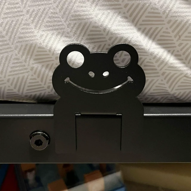 Alt view image 5 of 7 - Adjustable Non Slip Mattress Gaskets,6 PCS,Cute Frog,Furniture Parts | Keep in Place Sliding Gripper, Mattress Holder for Bed Frame