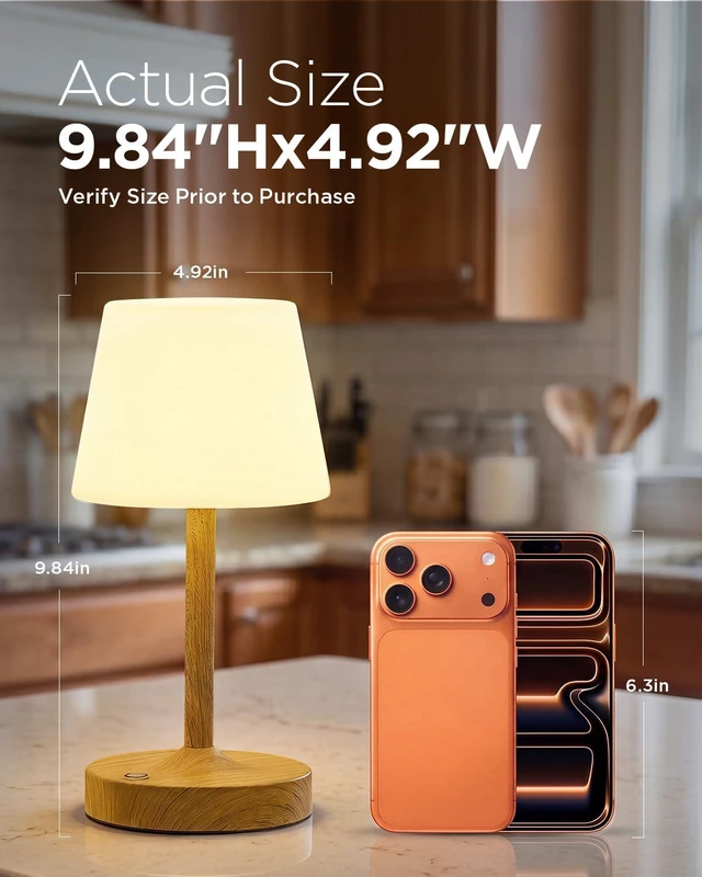 Alt view image 7 of 7 - IP65 Waterproof Rechargeable Bath/Bathroom Touch Light (Wireless) | 5200mAh Battery-Powered, Stepless Dimming, Portable LED Light Suitable for Bathtubs, Outdoors, Bedrooms, Patios, and Camping