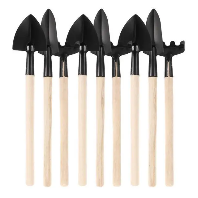 Alt view image 5 of 7 - Mini Gardening Tool Set 3-Piece Stainless Steel Hand Shovel Trowel for Planting Weeding Transplanting and Potting Suitable for Indoor and Outdoor Garden Plants