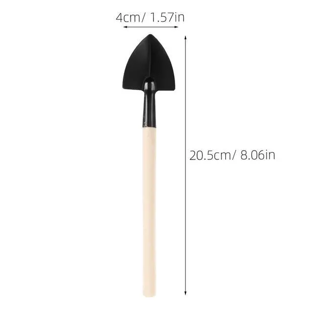 Alt view image 6 of 7 - Mini Gardening Tool Set 3-Piece Stainless Steel Hand Shovel Trowel for Planting Weeding Transplanting and Potting Suitable for Indoor and Outdoor Garden Plants