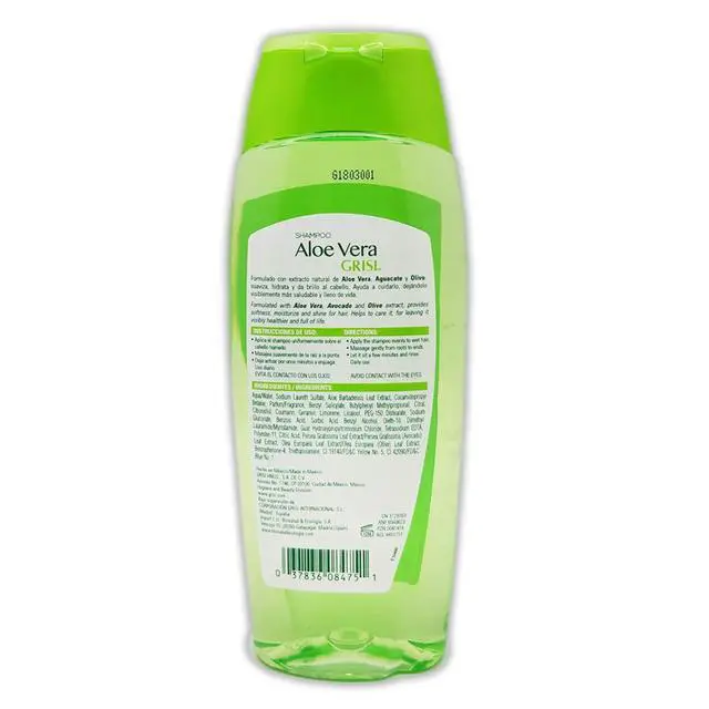 Alt view image 2 of 5 - Aloe Vera Shampoo | Moisturizing Hair Product with Aloe Extract, Paraben-Free for Soft, Shiny Hair - 13.5 Fl Ounces