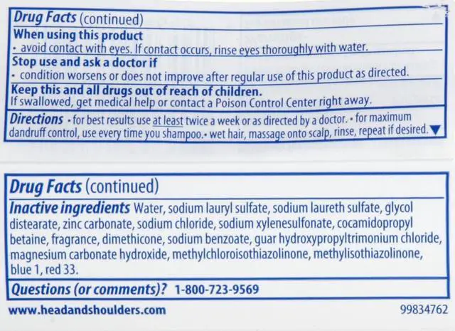 Alt view image 3 of 3 - Shoulders Classic Clean Dandruff Shampoo - 1.7 oz